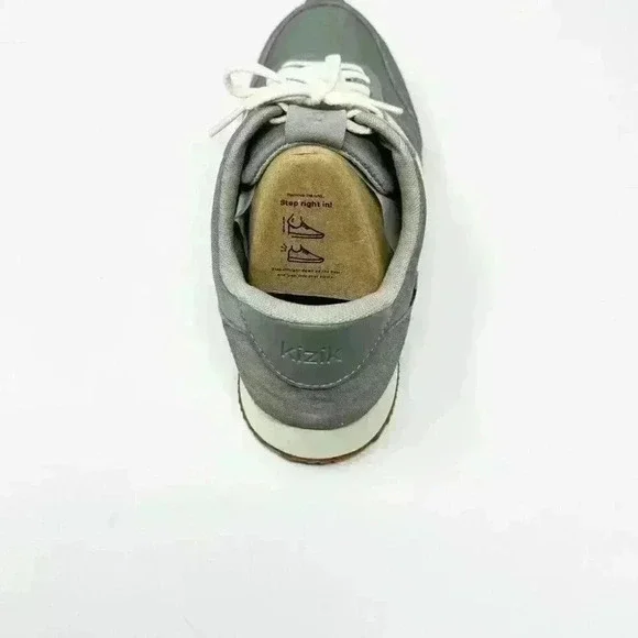 BRAND NEW IN BOX Kizik Milan Men's nylon Sneaker Grey Granite Color Multi Sizes - Picture 5 of 11